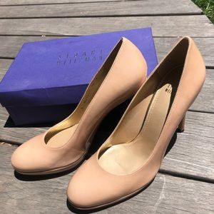 Stuart Weitzman Platswoon Nude Pumps Never Worn